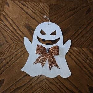 New Handpainted Double Sided Halloween Wooden Ghost Wall/Window/Door Decoration